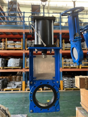 Double Acting Slurry Gate Valve for Ductile Iron Construction