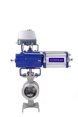 V Type Segment Ball Valve for Equal Percentage Flow Characteristic and Wide Range of Applications