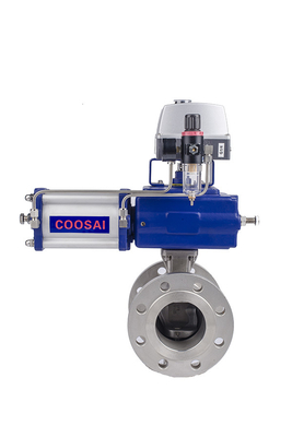V Type Segment Ball Valve for Equal Percentage Flow Characteristic and Wide Range of Applications